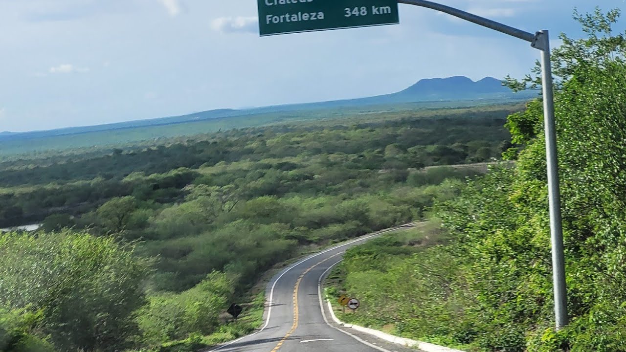 Exu-PE Serra do Araripe saindo Para Nova Olinda- CE.