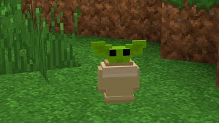 So Baby Yoda is in Minecraft now... screenshot 4