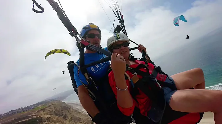 Nancy Stanton Paragliding at Torrey Pines Gliderport