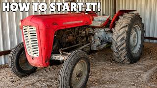 How to Start a Massey Ferguson 35 Tractor