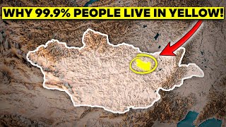 Why 99.9% Mongolia Is Completely Empty? Why Mongolia Is Empty Despite Being Huge The Shocking Truth Explained History Mongolia