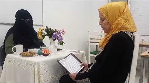 تصحيح التلاوة مع الشيخة نادية _ ما تيسر من سورة الملك # learn coran#