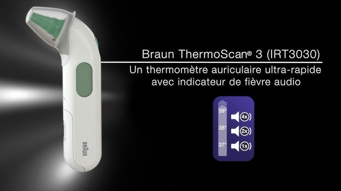 Braun Thermomètre Sans Contact + Frontal, NTF3000