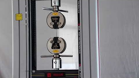 Microcomputer controlled electronic universal testing machine