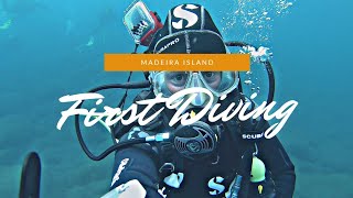 First diving - Madeira Island