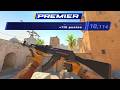 CS2 PREMIER 10,1K⚡️ | 1440x1080 +1000FPS 🚀 | RTX 4070 SUPER + RYZEN 7 7800X 3D GAMEPLAY 💨