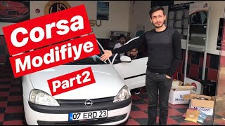 Corsa Modifiye Part 2 , Pedal Box , Mangal Partisi , Matkaps Ekibi ! - OKAN ÇEKİÇ