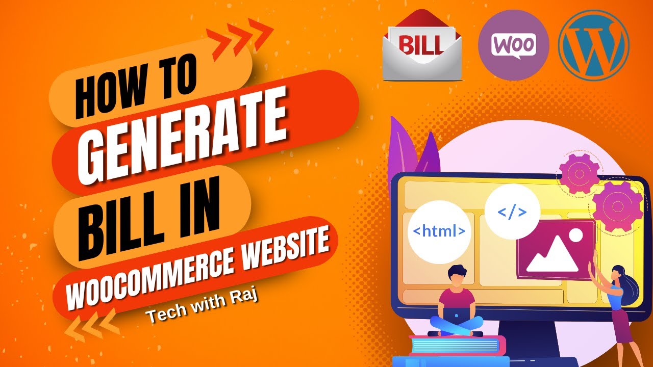 How To Generate Pdf Invoice Or Bill In Woocomerce Website Tech With How to generate pdf invoice or bill in woocomerce website tech with