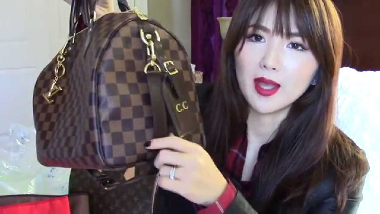 Louis Vuitton SPEEDY 30 B organizer & base shaper - YouTube