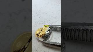 Why Does Gold Seem to Disappear When Mixed With Silver?