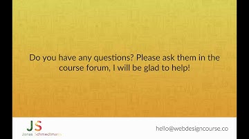 Web design basics || Build Responsive Real World Websites with HTML5 and CSS3