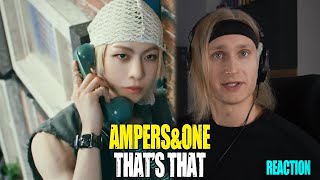 картинка: AMPERS&ONE That’s That | reaction | Звукорежиссер смотрит | #mp_tube #AMPERS&ONE #reaction