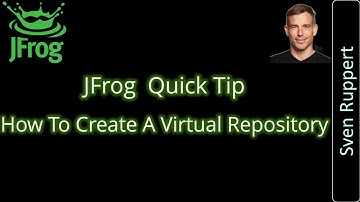 JFrog Quick Tip - How to create a virtual (maven) repo