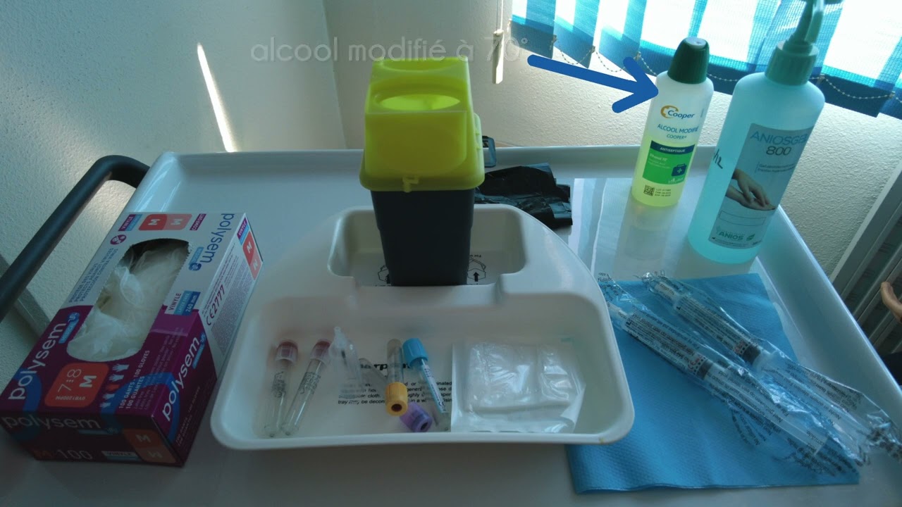 MIDLINE : prélèvement sanguin (formation hygiène)