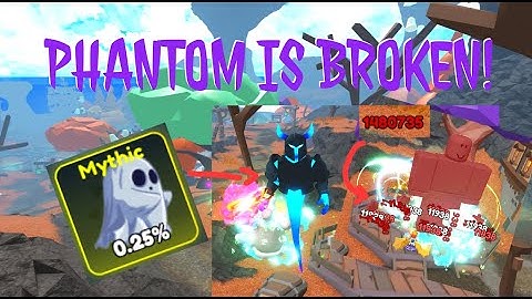 Phantom Is Broken! New Mythic Element Phantom Showcase! |Elemental Dungeons Roblox|