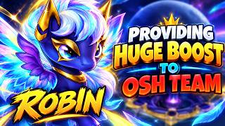 Robin Can Boost Osh Team MASSIVELY! 😱 | Hero Wars Best Pet?