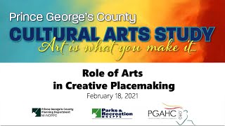 Prince George's County Cultural Arts Study Virtual Community Meeting Breakout Room #3 - Feb 18, 2021