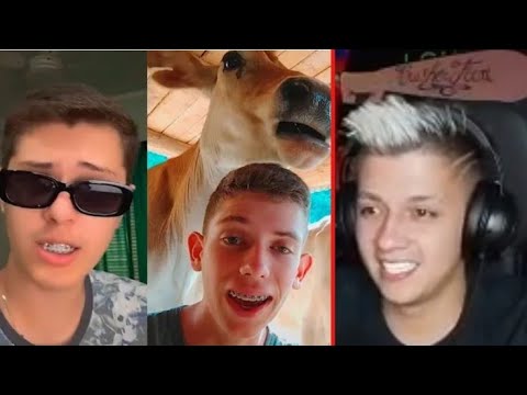 LOUD CRUSHER FOOXI REAGINDO AOS MELHORES TIKTOK DE COMÉDIA TENTE NÃO RIR #97