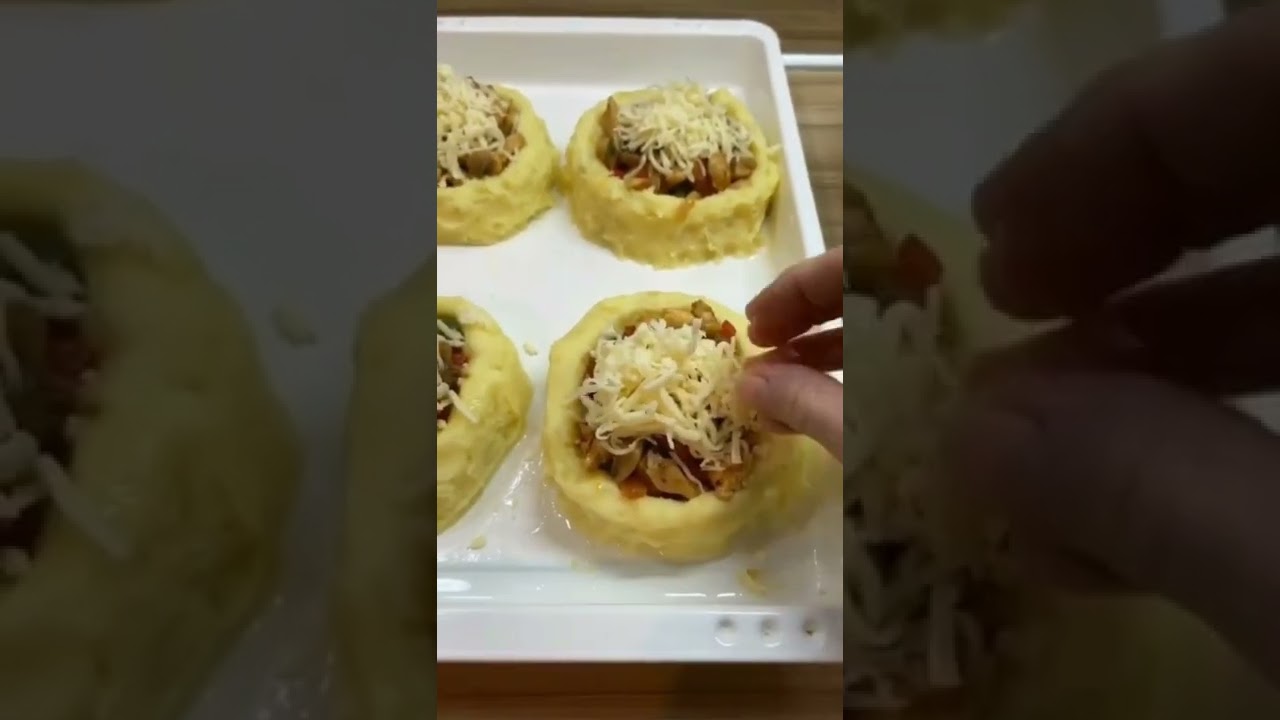 Patates çanağında tavuk soteTarif ????#yemektarifleri #yemek #youtube #youtubeshorts #pastatarifleri