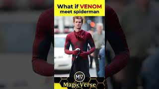 What will happend ❓When Venom meet spiderman 😈after No Way Home #shorts #marvel