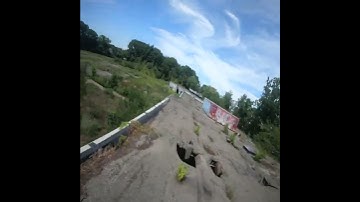 First bando dive (crash) | FPV FREESTYLE