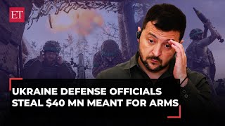 Ukraine says its defense officials stole 40 million dollars meant for ammunition to fight Russia