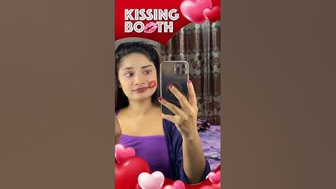 Kiss me kiss 😘#rubayatrusha #kiss #game #shorts