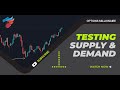 Testing supply  demand  time the breakouts