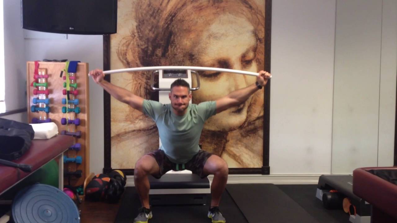 squat thrust Improve Overhead Squat Mobility