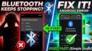 How to fix Bluetooth keeps stopping problem android 2026 How to fix Bluetooth keeps stopping problem android 2026