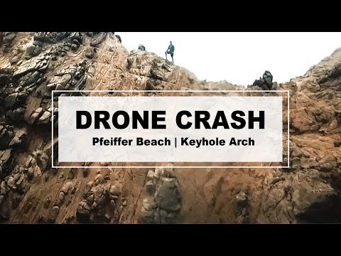 DRONE CRASH AND RESCUE | Big Sur PFEIFFER BEACH