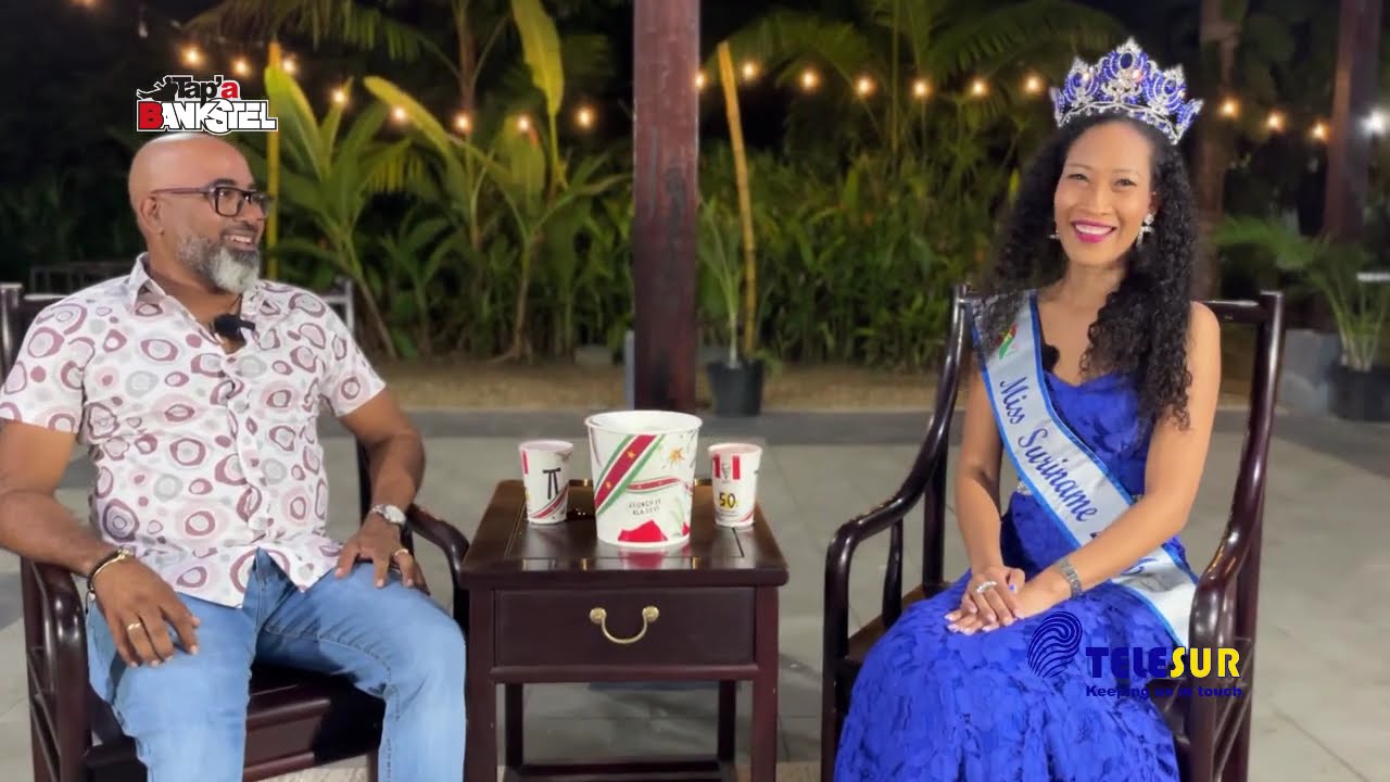 Tap ABankstel met Miss Suriname