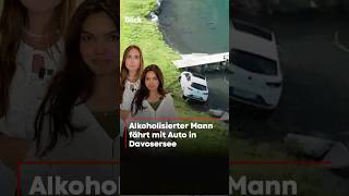 Nach Spanientriumph zu viel gefeiert: Auto landet im Davosersee! «Ihm droht Ärger»