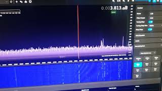 80m LSB Hams Arguing About Frequency SDRplay RSPDuo MLA-30 Loop SDRConnect