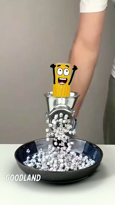 😂 making popcorn with corn 🌽 #corn #popcorn #animation #short_story #cartoon #cartton #meme #kartun