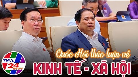 Quốc hội thảo luận về kinh tế - xã hội