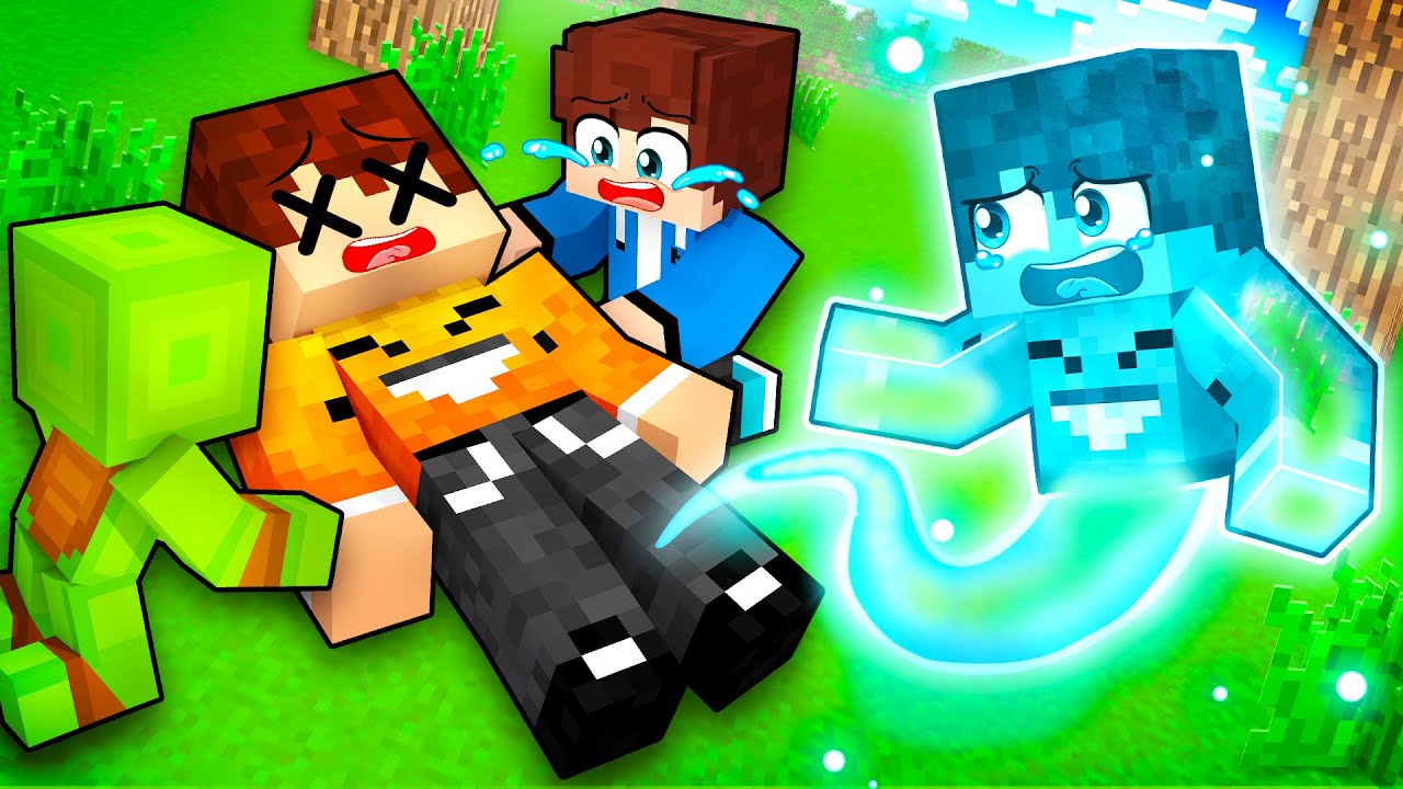 UMARŁEM i ZOSTAŁEM DUCHEM aby STRASZYĆ MOICH PRZYJACIÓŁ w Minecraft!