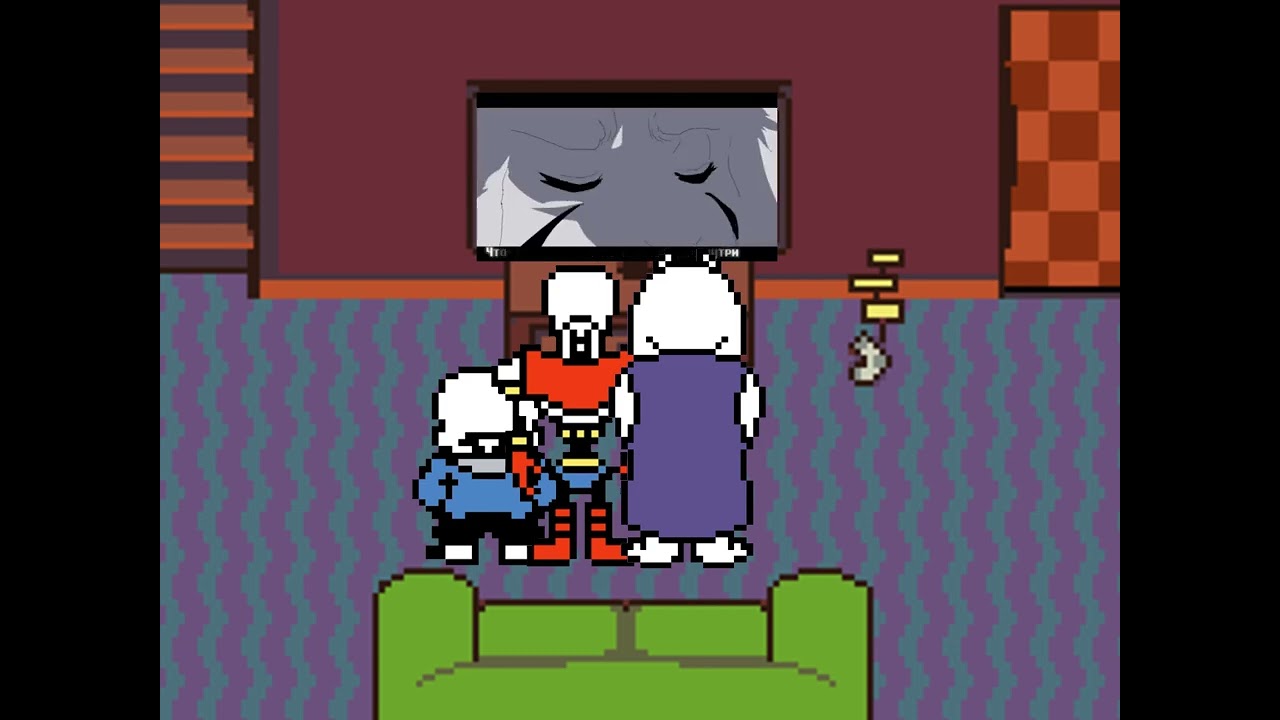 UNDERTALE реагирует на песню 🌈⭐💫 "Мечты и Надежды"