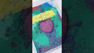 Satisfying Sand &amp; Foam ASMR 🤤🧼 #short