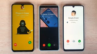 PHONE X DIALER ,SIMPLE DIALER,TRUE CALLER incomingcall