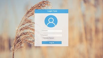 Modern Transparent Login Form with C# .Net | C# tutorial