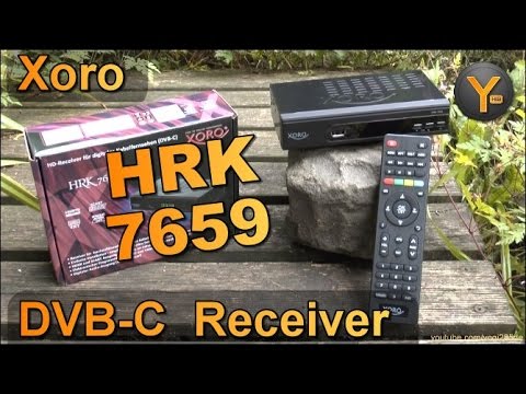 Unboxing & Einrichtung: Xoro HRK 7659 / DVB-C Kabel HDTV-Receiver mit HDMI/SCART/USB/LAN/1080p