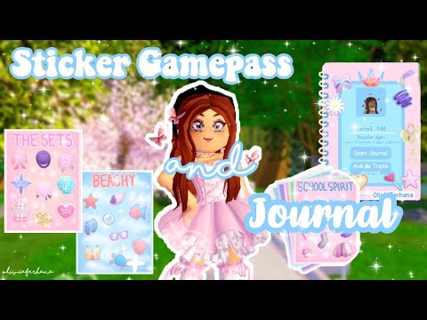 Journal Sticker Gamepass In Royale High Royale High