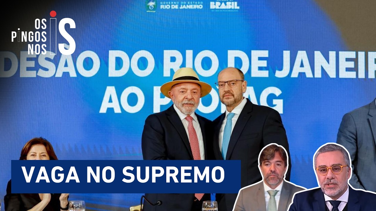 Lula avalia indicar governador do RJ ao STF antes das eleições; Marsiglia e Musa comentam