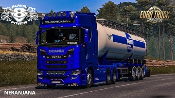 Scania R,S (Next Gen) & RJL Deep V8 Sound v 3.0 ETS 2 [1.34]