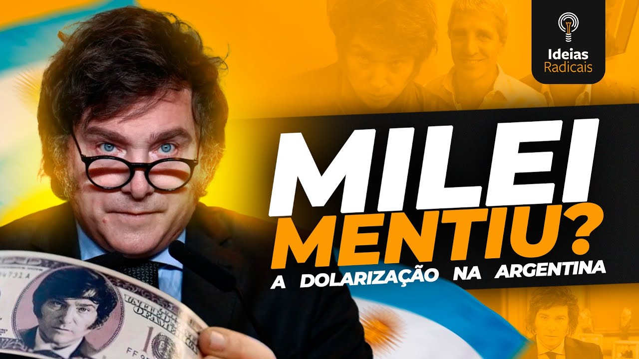 Falso Ancap – Javier Milei abandonou a dolarização da Argentina?