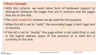 MODULE 4 - TOPIC 11 - DEMAND PAGING
