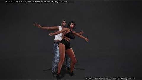 SL - CD_85 In My Feelings - pair / couple dance animation for @secondlife