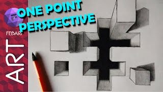 Download lagu TRICK ART DRAWING 3D HOLE ILLUSION in One Point Perspective TRICK ART DRAWING 3D HOLE ILLUSION in One Point Perspective