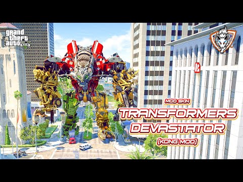 Hướng Dẫn Mod Skin Transformers Devastator (Nibmod Kong mod)